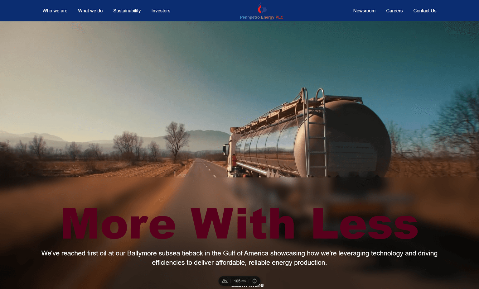 Pennpetro Energy Plc Oil Platform Screenshot