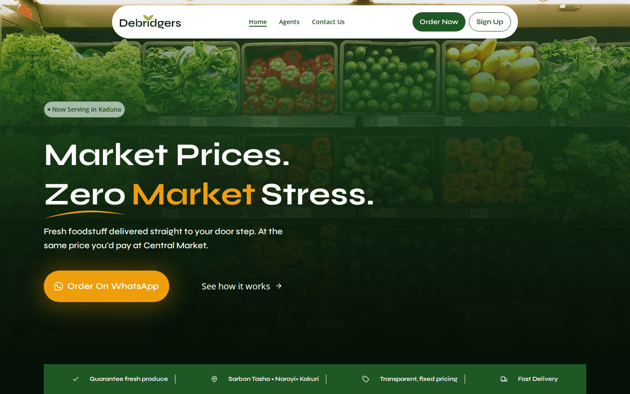 Debridger | Buy Direct from Nigerian Farmers